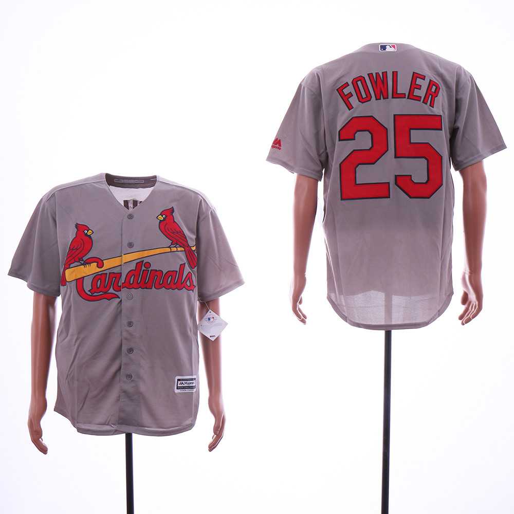 Cardinals 25 Dexter Fowler Gray Cool Base Jersey Dzhi,We sell and wholesale Cardinals 25 Dexter Fowler Gray Cool Base Jersey Dzhi on line form chian!
